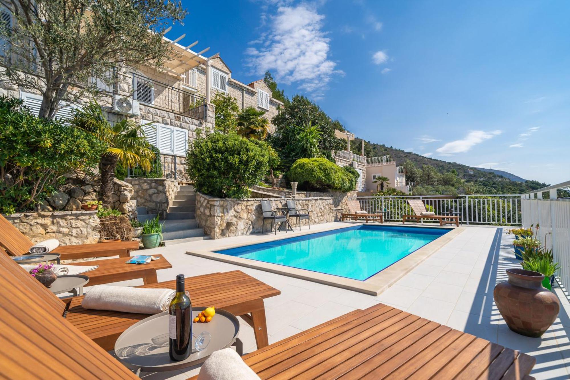 Villa Green Sunset Dubrovnik Bagian luar foto